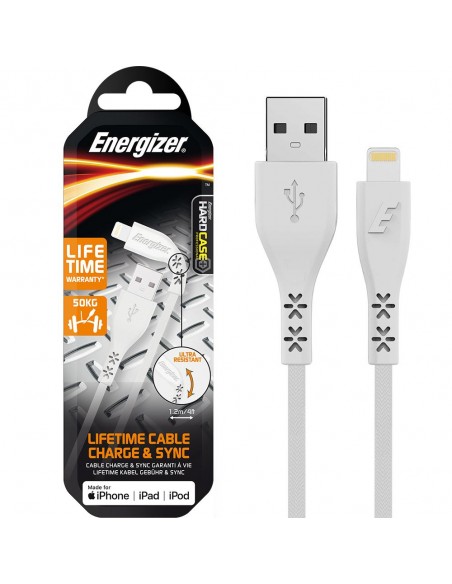 Câble ENERGIZER Lightning - iPhone / iPad / iPod