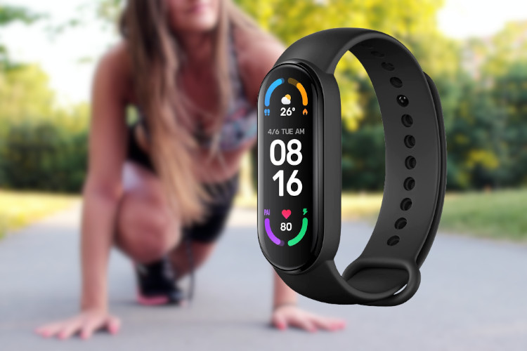 Xiaomi Bracelet connecté Mi Smart Band 6 Noir