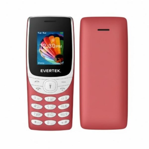 Téléphone Portable EVERTEK E3224 - ROUGE