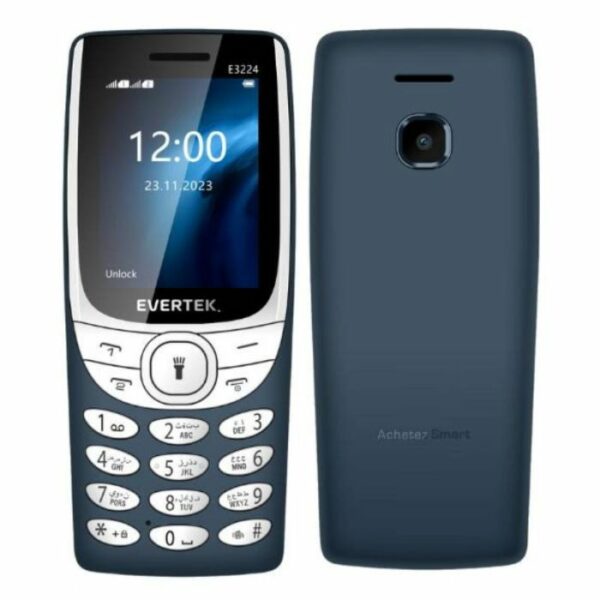 Téléphone Portable EVERTEK E3224 - Dark blue