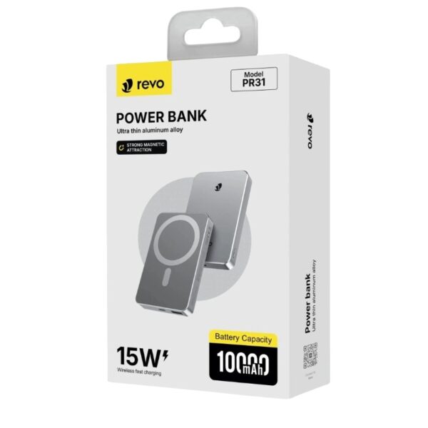POWER BANK MAGNETIC REVO 10000 MAh PR31