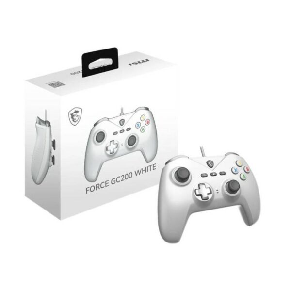Manette MSI Force GC200 White | Filaire - Pc Gamer
