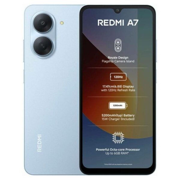 Smartphone Xiaomi Redmi A7 3Go 64Go Blue