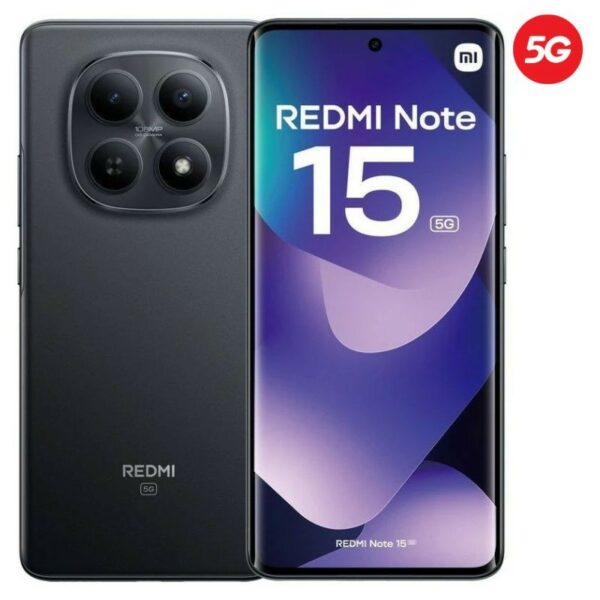 Smartphone Xiaomi Redmi Note 15 5G 8Go 256Go NOIR