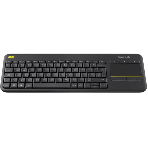 Clavier Sans Fil avec Pavé Tactile Logitech K400 Plus Noir