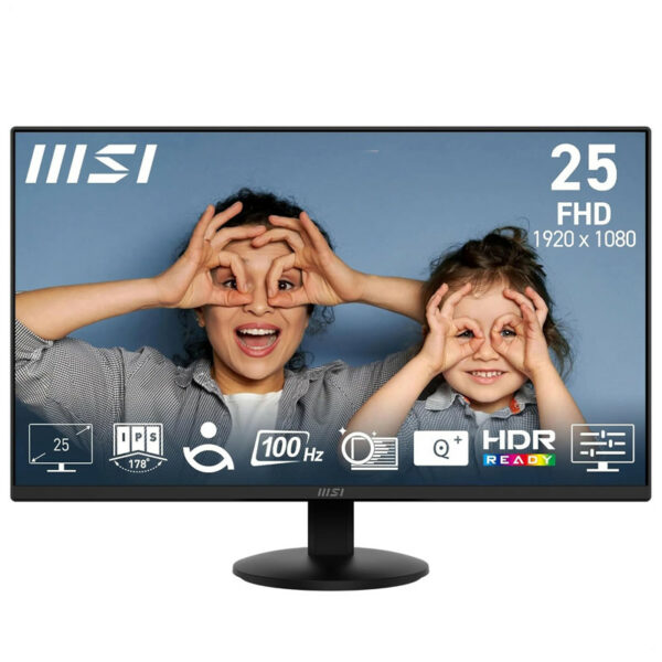 Ecran MSI MP252L 24.5'' FHD 100Hz IPS Noir