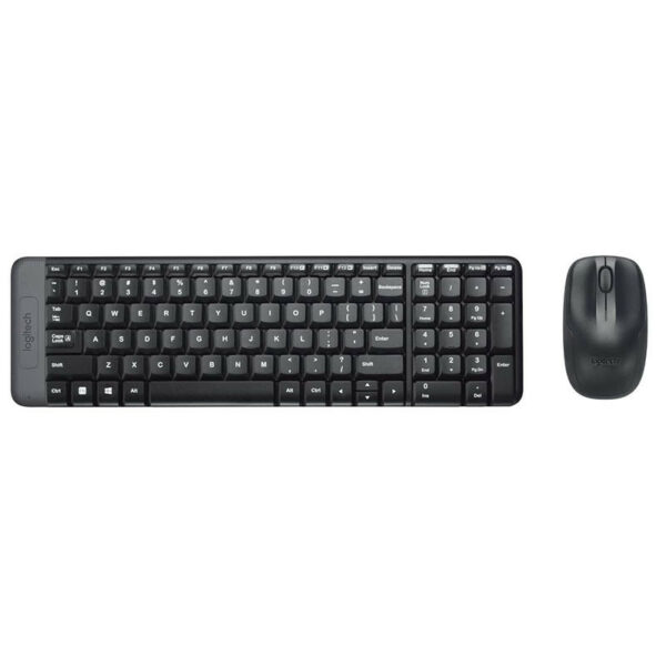 Pack Clavier Et Souris Sans Fil Logitech MK220 Noir